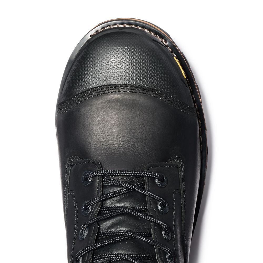 Botas de Trabajo Timberland Hombre Pro® Boondock 8\" Comp Toe Negras - Chile XBM-831960